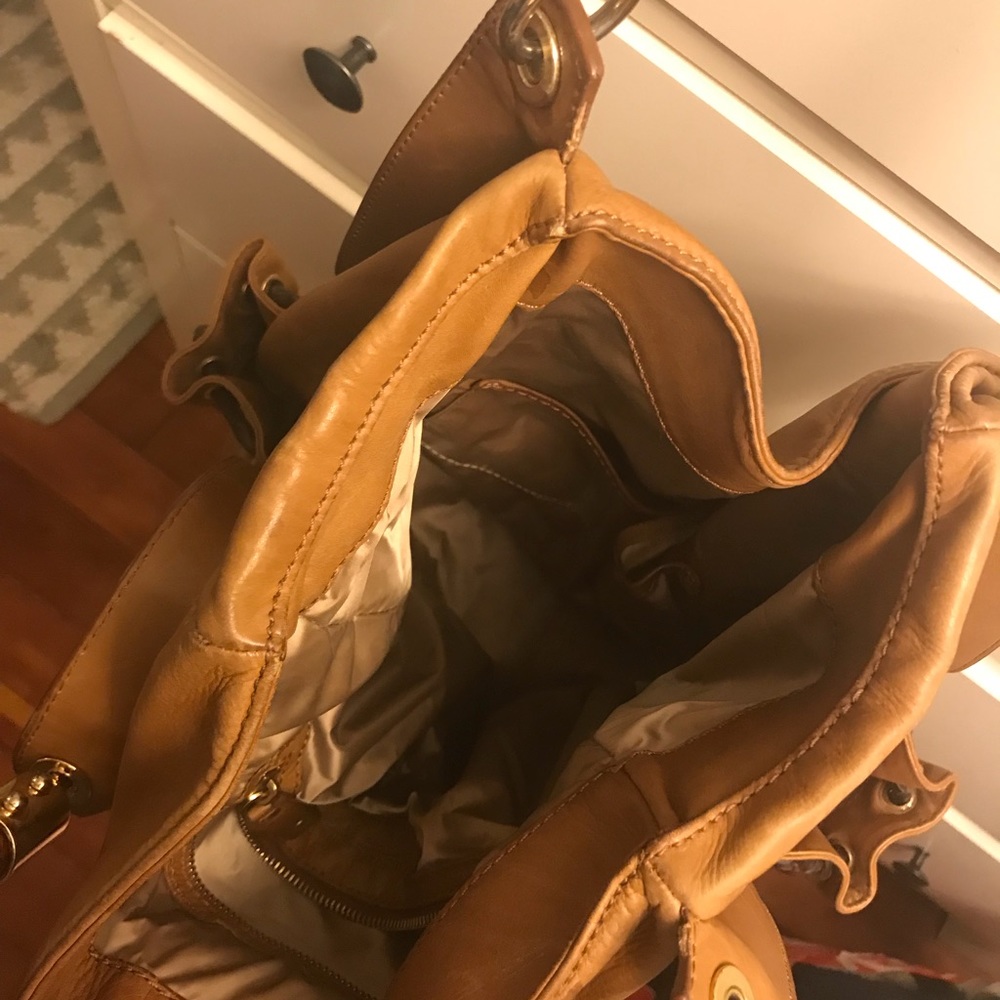 Michael Kors genuine leather tote